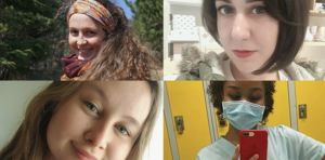 Manon, Coralie, Vicky et Tatamo, parmi les premières à avoir témoigné.